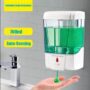 700ml Capacity Automatic Soap Dispenser Touchless Sensor Hand Sanitizer Detergent Dispenser Wall Mounted For Bathroom Kitchen Soap Dispenser Soap Pump Soap Holder Soap Dispenser