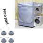 Anti Vibration Pads For Washing Machine Rubber Feet With Washing Machine Cover Front Load