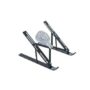 Laptop Cooling Stands 7-levels Adjustable Laptop Fan Stand Aluminium Riser Laptop Holder For Desk Compatible With 9"-17.3"