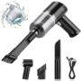 2 in 1 Handheld Wireless 6000Pa Portable Auto Car & Home Vacuum Cleaner