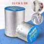 Strong Tape Butyl Seal Rubber Aluminum Foil Waterproof Tape Repair-10CM X 5 M